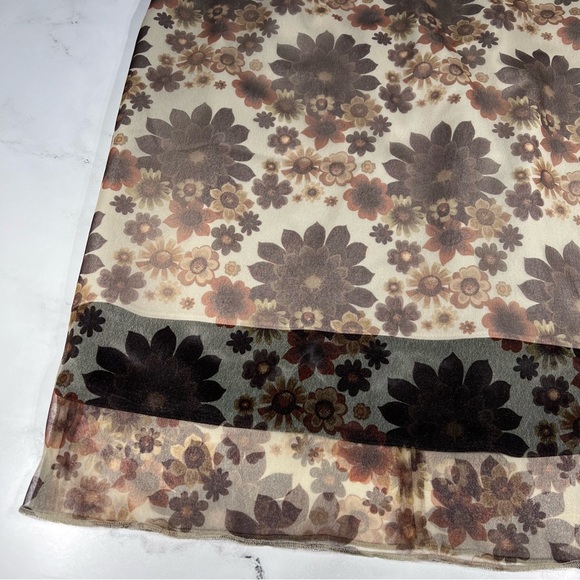 KWAIDAN Editions Layered Floral Retro Print Skirt - Picture 6 of 12